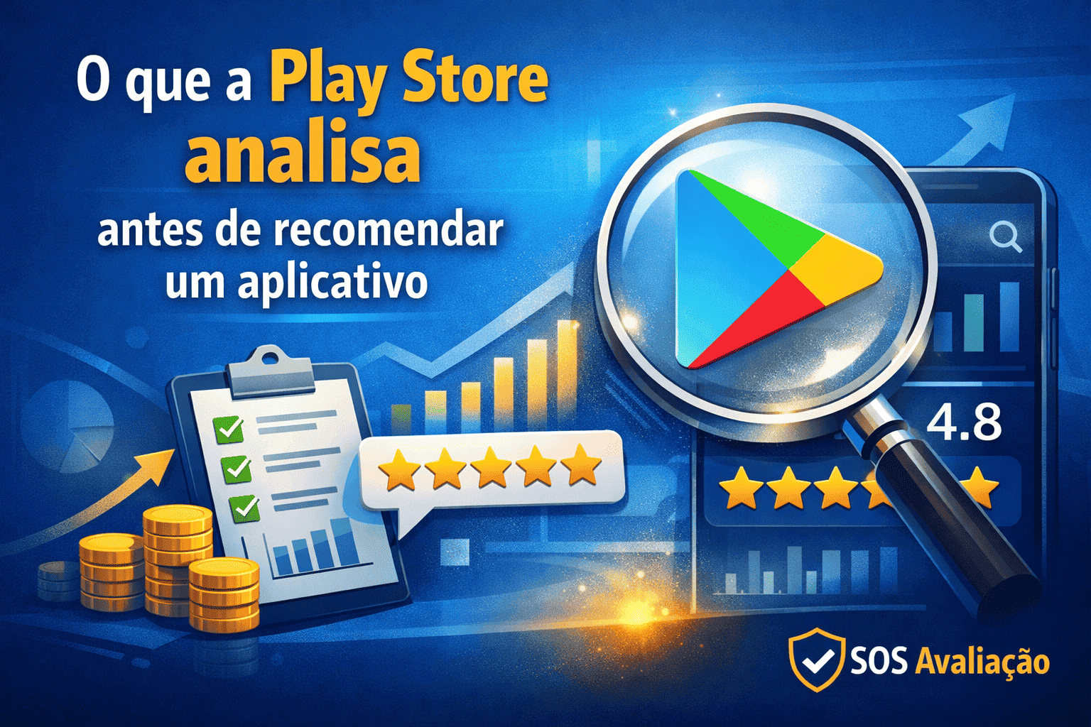 O que a Play Store analisa